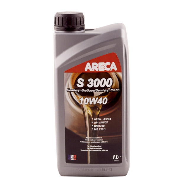 ОЛИВА МОТОРНА (НАПІВСИНТЕТИЧНА) ARECA S 3000 10W40 1Л - зображення 1468
